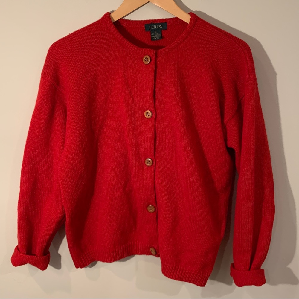 Vintage J. Crew Crewneck Cardigan